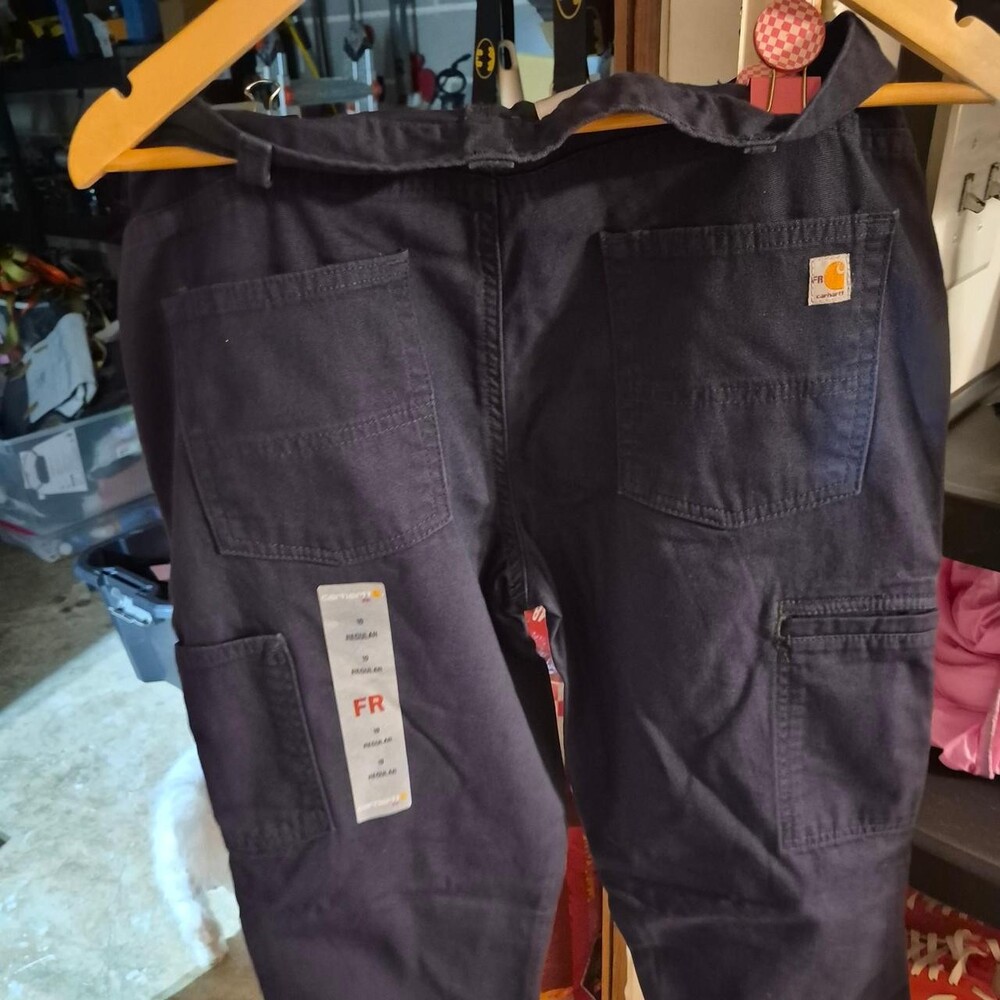 Carhartt FR navy blue pants #workwear #fireproof